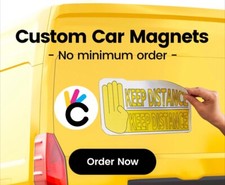 Custom Car Magnets, imanes, Magneticos cualquier tama o 2x2ff