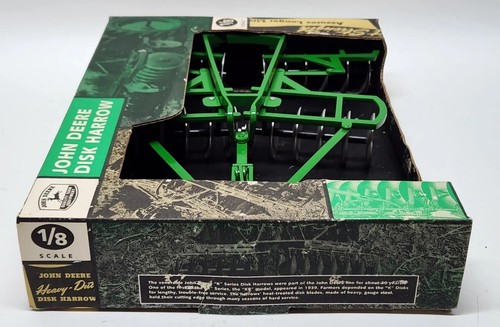 John Deere Disc Disk Harrow By Scale Models / Ertl 1/8 Scale Farm Toy Implement - Picture 4 of 19