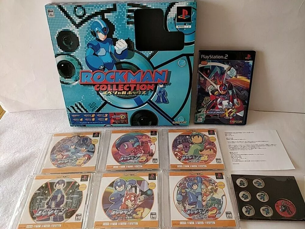 BOX MEGA MAN X COLLECTION da OldGame e RetroX é coisa de louco! Réplicas  prensadas de PS1 da OLDGAME 