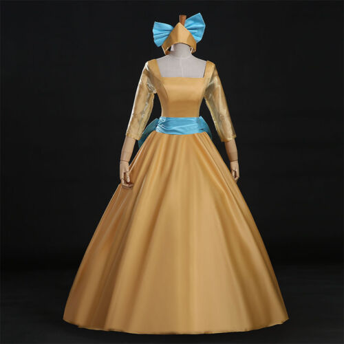 princess party Yellow cosplay dress Lolita costume custom - Picture 4 of 6