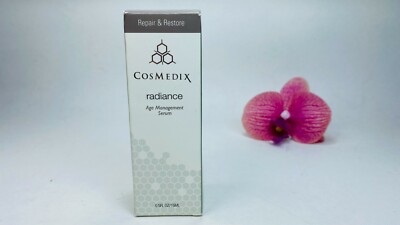 Cosmedix Radiance Age Restorative Serum 0.5oz / 15 ml Brand New