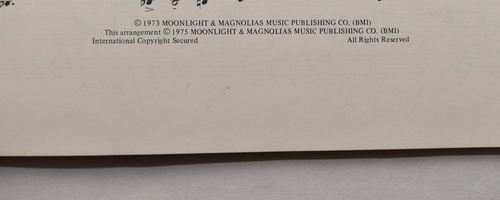 The Captain & Tennille Songbook 1975 Almo Publications - Picture 9 of 9