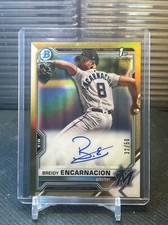 2021 Bowman Chrome Prospect Autograph Gold Breidy Encarnacion #32/50