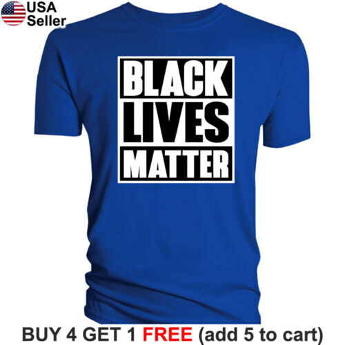 Black Lives Matter BLM T-Shirt I Can't Breathe Equality Civil Rights Men Cant - Picture 12 of 20
