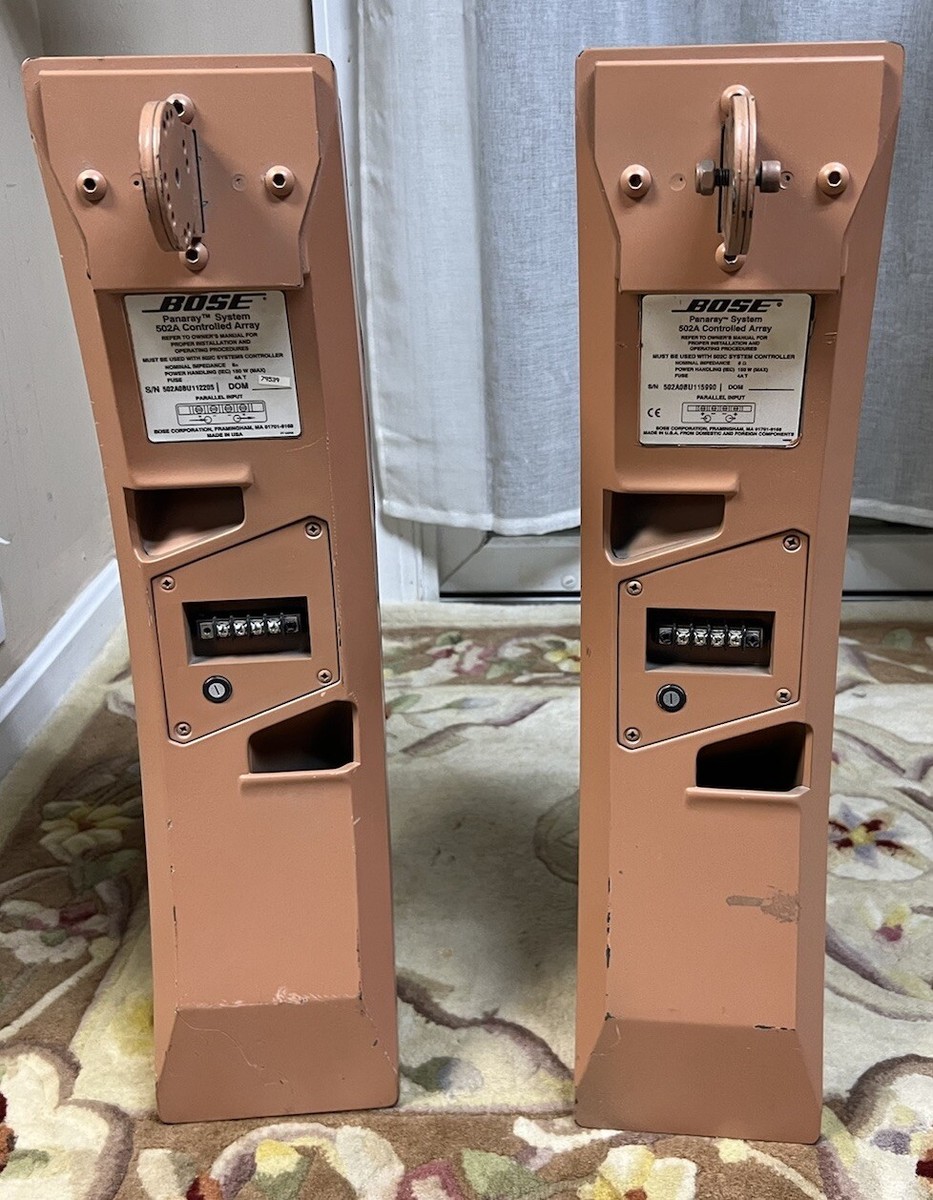 BOSEPanaraySystem502AControlled Arrayペア BOSE 502A PANARAY System SPEAKERS -pair L&R Speakers | eBay