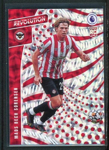 2021-22 MADS BECH SORENSEN 26/30 PANINI REVOLUTION PREMIER LEAGUE KALEIDO ROOKIE