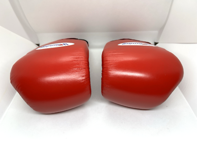 Winning Boxing Gloves Professional Type MS-300B 10 oz Red Tape