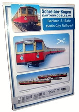 + KARTONMODELLBAU  BERLINER S-BAHN   Nr. 587  Spur H0