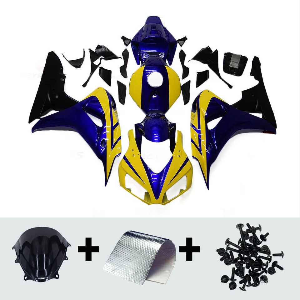 Kit de carenados de inyección para carrocería de plástico ABS Honda CBR1000RR 06 07 2006 2007 Foto 4 de 4