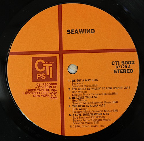 Seawind Gatefold LP Record Vinyl 12" Album CTI Jazz Funk Soul Near Mint 1976 - Picture 5 of 6