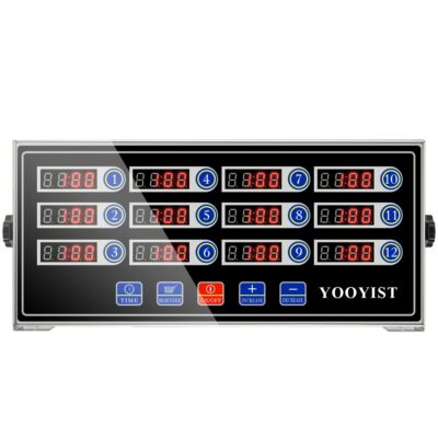 Kitchen Timers For Cooking   12 Channel Commercial Kitchen Timer Restaurant Kitc