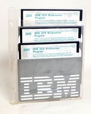 IBM 3270 Workstation Program 3x 5.25 Floppy Disks Version 1.11