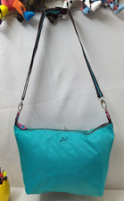 Gabs Turquoise Blue Nylon Zipper Closure Cros...