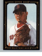 2008 UD Masterpieces Framed Black #14 Daisuke Matsuzaka (ref 145066)