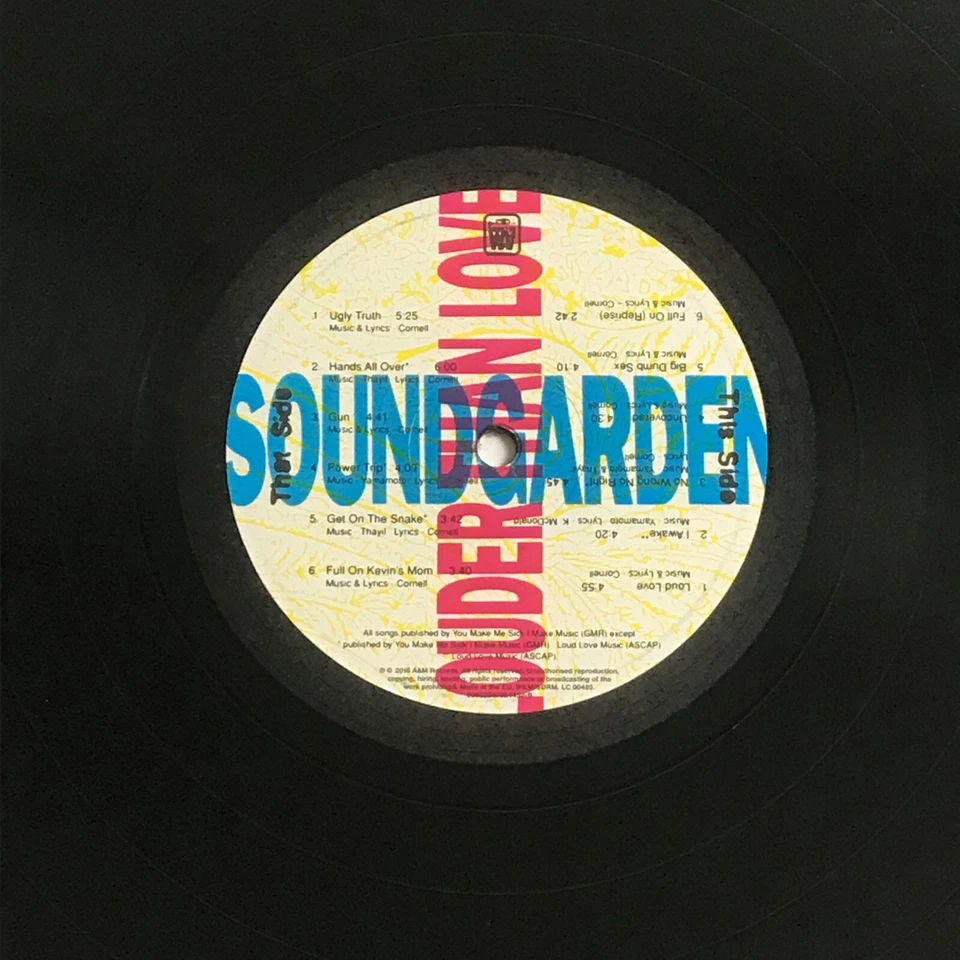 Soundgarden - Louder Than Love LP Vinyl Record - 00602547924452 Nr Mint - Image 3 of 4