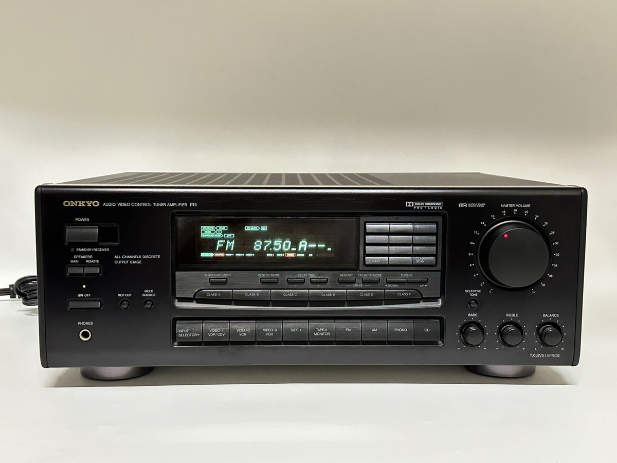 Onkyo TX-SV515PRO II Audio Video Control Tuner Amplifier ~ 90WPC