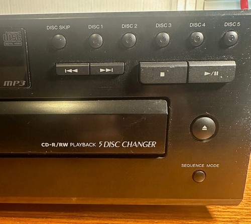 Kenwood DV-605 5 Disc DVD CD Carousel Changer Player (Tested & Working) G@$ - Picture 4 of 18
