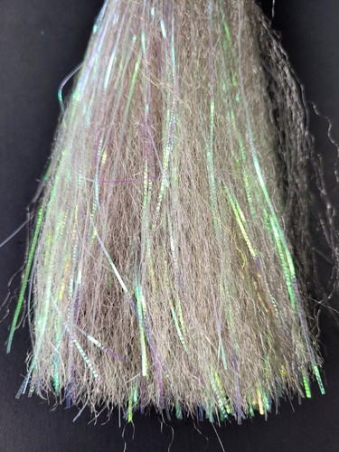 FLASH -N- SLINKY - Fly Tying Fiber - Saltwater Baitfish Streamer Hair - 8 COLORS - Picture 13 of 17