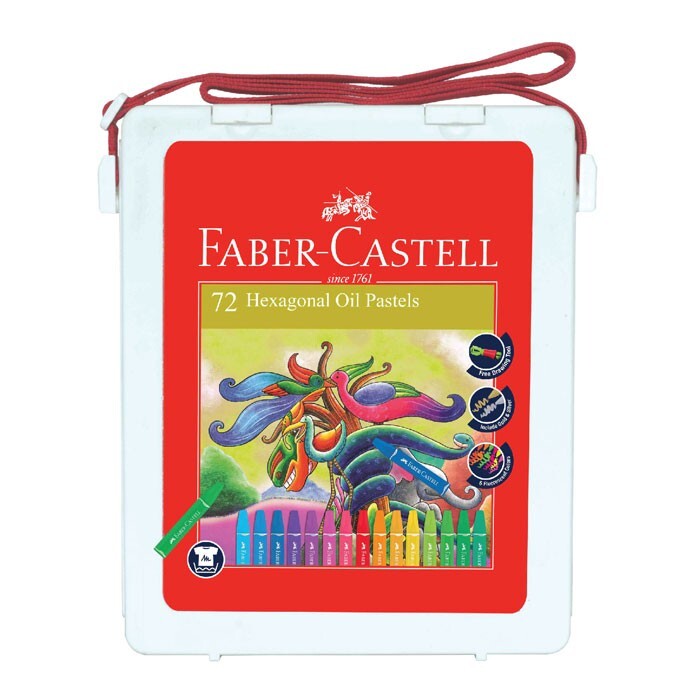 72 x Faber Castell Hexagonal Oil Pastels Set Oil Pastel