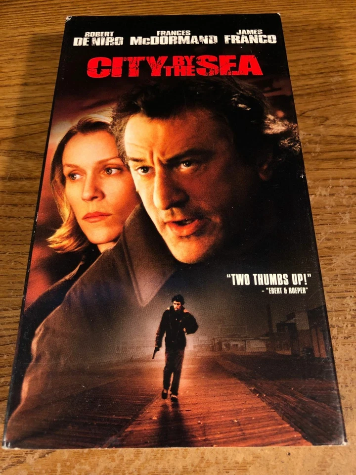 City By The Sea Screening Copy VHS Used Movie VCR Video Tape Robert De Nero RARE - Imagem 2 de 4