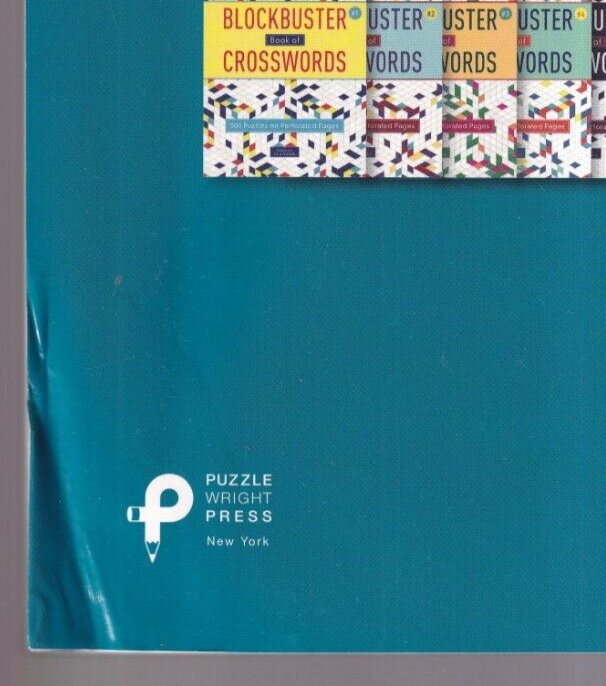 Blockbuster book of easy crosswords by stanley newman (2022 ...