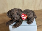Fetcher Beanie Baby – 6th Gen Hang Tag, Ty Dog Plush, Near Mint Condition