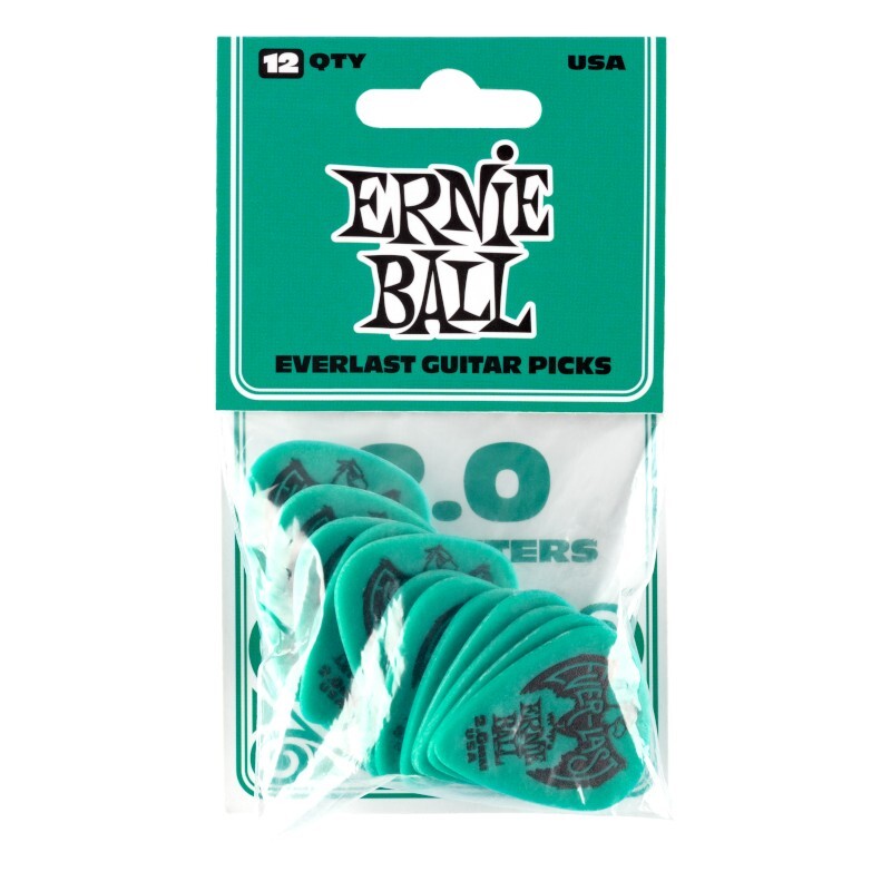 ERNIE BALL EB9196 Everlast Pick 20 12 упаковок Plektren Delrin Blaugrn 2390₽