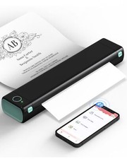 Phomemo M08F Portable Printers Wireless for Travel, Thermal Printer Support 8...