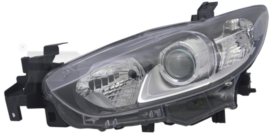 Phare avant gauche pour Mazda 6 GJ optique halogène électrique H11