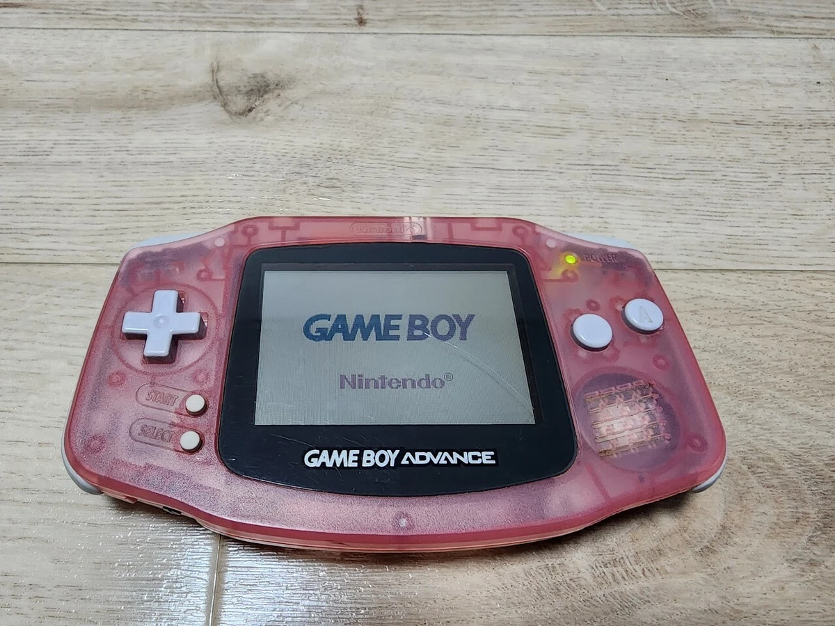 Nintendo GameBoy Advance Pink game console AGB-001 GBA Japanes | eBay