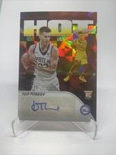 23-24 Hoops Hot Signatures Filip Petrusev 18/25 No. HSR-FPE