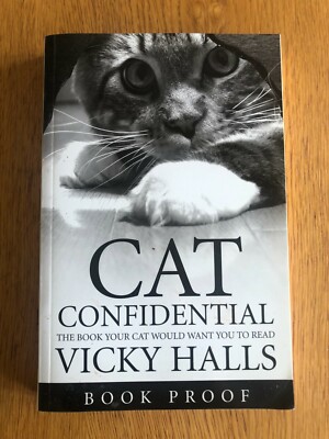 CAT CONFIDENTIAL by VICKY HALLS - BANTAM PRESS - P/B - *PROOF*