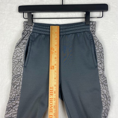 Jordan Therma Fit Sweatpants Boys Medium Gray Pockets Activewear - Picture 8 of 11