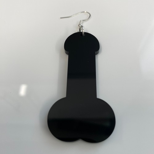 Willy Penis Dick Shaped Earrings Novelty Hen Party Do Bride To Be Choose Colour - Picture 6 of 26