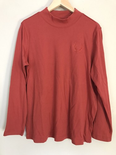 Blair Orange Mock TurtleNeck Size Large 