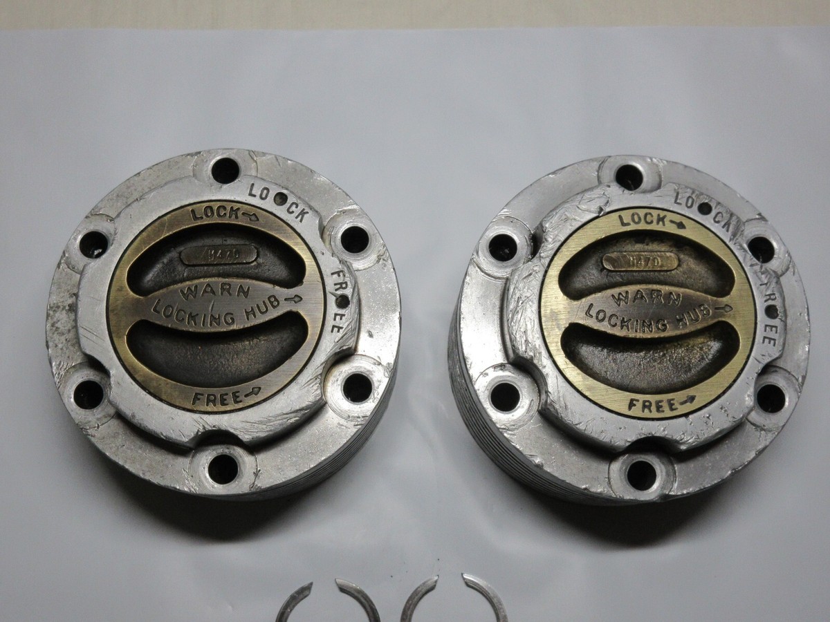 Warn M47D Locking Hub 6 Spline FJ40 FJ43 FJ45 BJ40 BJ43 FJ55