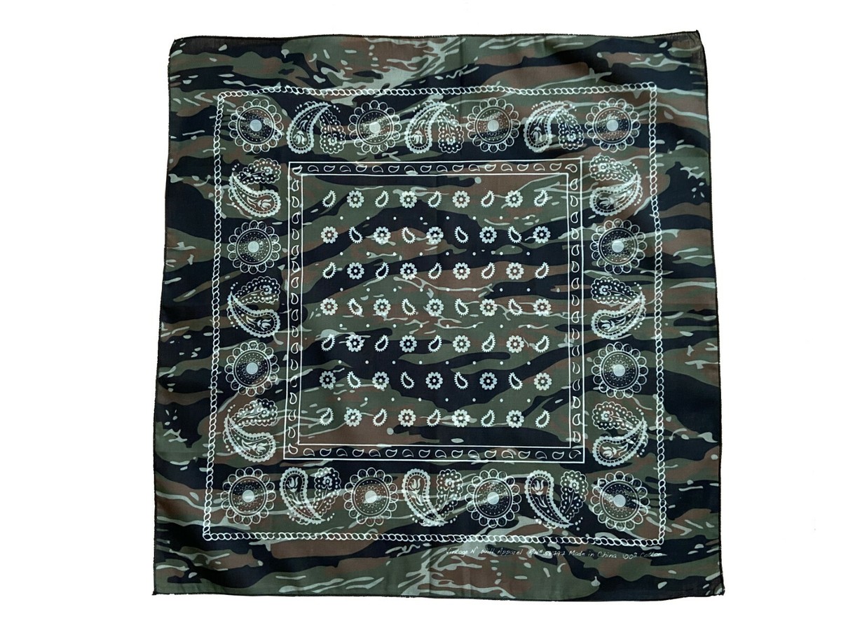 SUPREME Rain Camo Bandana レインカモ　初期 SUPREME Rain Camo Bandana レインカモ 初期 NEW SERIES