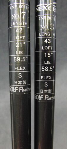 Set of 2 Nexgen NF 801 High Moment of Inertia 3 & 7 Woods Stiff Graphite Shafts - Picture 6 of 6