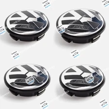 New Volkswagen x4 65mm 2.5 Wheel Cap 3B7601171 Fits Jetta Passat Golf CC Tiguan
