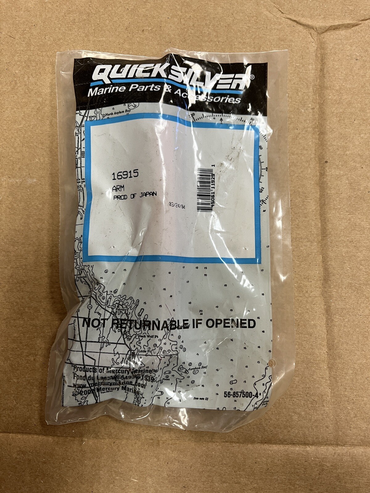 Mercury 3 Gallon Fuel Tank Connection W/ Fuel Demand Valve 32