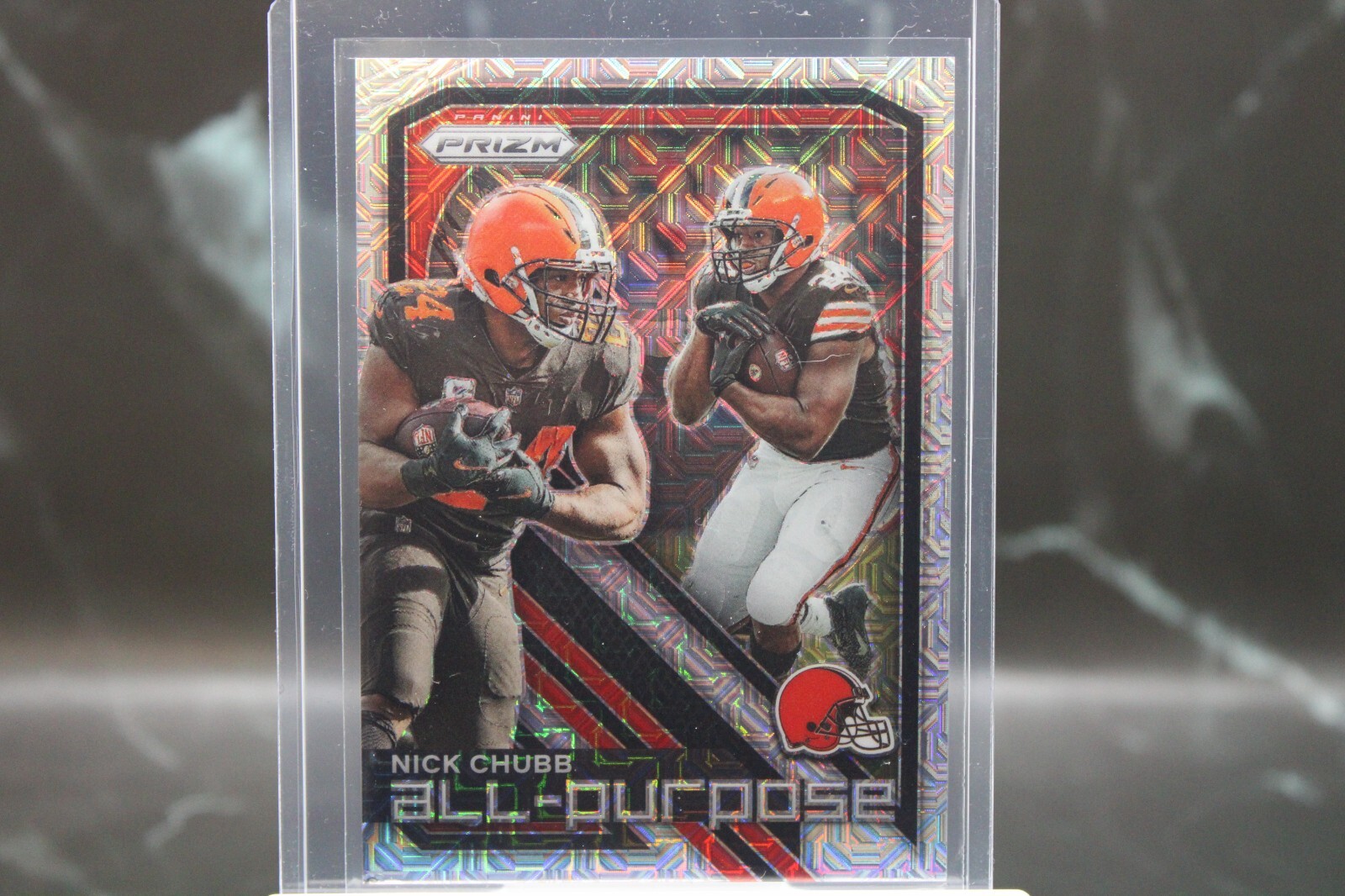 2023 Panini Prizm Nick Chubb Mojo Prizm All-Purpose 2/25 CASE HIT SSP Browns
