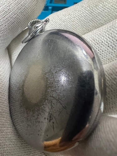 Admiral pocket watch 49.5 mm by Tacy Watch non magnetic 7 Jewels running - Picture 11 of 20