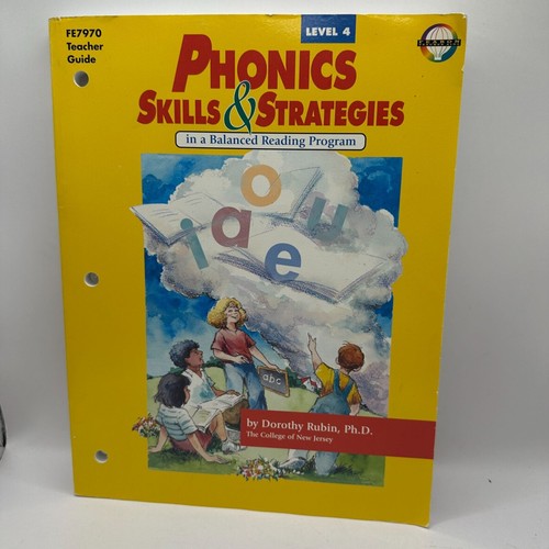 Phonics: Level 4 Skills & Strategies Paperback Dorothy Rubin Teacher Guide - Picture 2 of 5