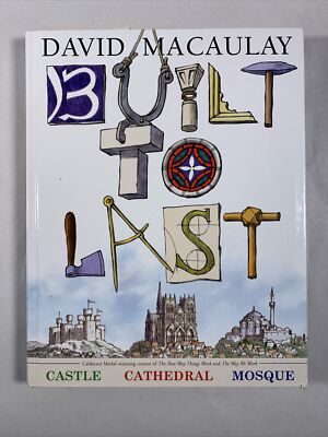 Built to Last Castle Cathedral Mosque Architecture History Book Set Very Good