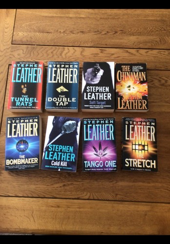 Stephen Leather Paperback Books X 8
