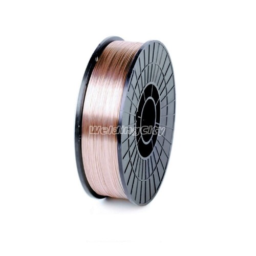 WeldingCity® ER70S-6 Filo di saldatura MIG in acciaio dolce 10 libbre .035" (0,9 mm) | Venditore USA - Foto 1 di 9