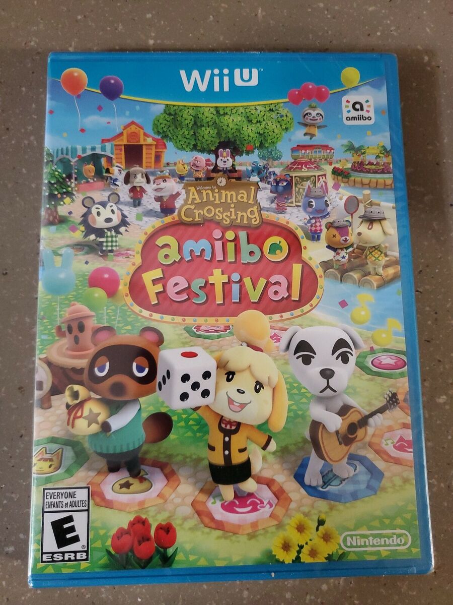 Wii U - 【新品・未使用】どうぶつの森 amiiboフェスティバル Wii U Animal Crossing Amiibo Festival (Wii U) NEW 45496903879| eBay