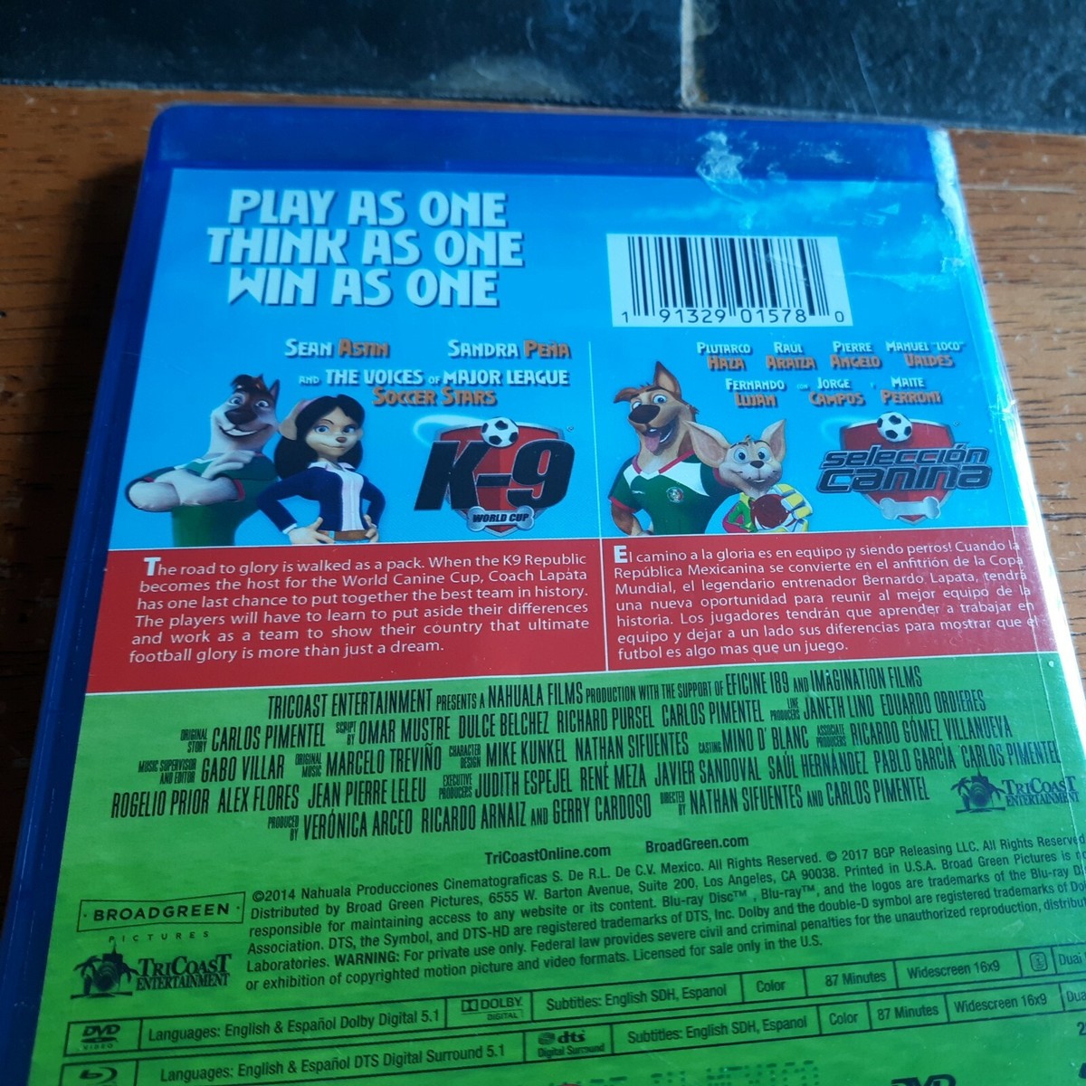 その他 K-9 [Blu-ray] Import K-9 World Cup Blu-ray & DVD 2-Disc DTS 5.1 , SEALED NEW WIDESCREEN