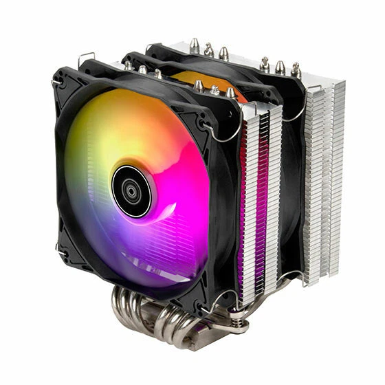 Silverstone SST-HYD120-ARGB Hydrogon D120 ARGB Dual Tower Dual 120mm ARGB Fans - Image 2 of 4
