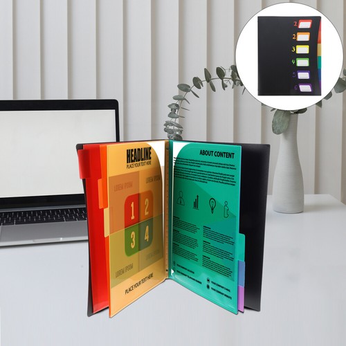 Document Folder Pocket File Folder Colored File Folder School Test Papers Folder